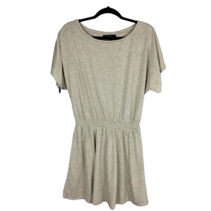 DELETING SOON! Jessica Simpson Slouch Off Shoulder Cream Mini Dress